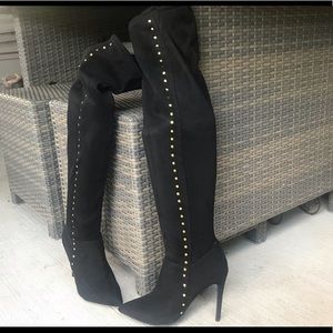 Anne Michelle Knee High Boots